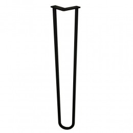 Stalenhairpinzwarthairpin16cmenhoogte71cm