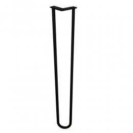 Stalenhairpinzwarthairpin16cmenhoogte85cm