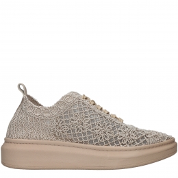 MustangSneakersDamesBeige