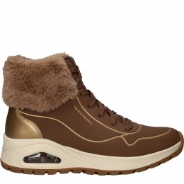 SkechersUnoRuggedFallShimmerVeterbootsDamesBruin