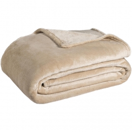 PlaidXXLTaupe240x220cm