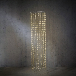 Kroonluchterzilverklassiekwit1440LIP44adapterincludedentimerh200xd50cmLuca-Luca