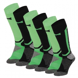 XtremeSnowboardSokken6-packMultiGreen-4245