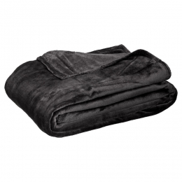 PlaidXXLZwart240x220Cm