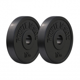 HalterschijvenSet-Bundel-2x125kg-Kunststof-30mm-GorillaSports