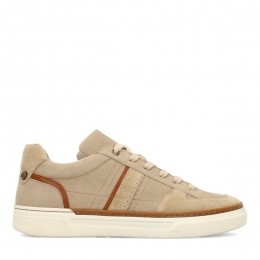 Beigenubucksneakers