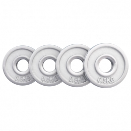 HalterschijvenSet-Bundel-2kg4x05kg-Chroom-30mm-GorillaSports