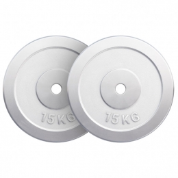 HalterschijvenSet-Bundel-30kg2x15kg-Chroom-30mm-GorillaSports