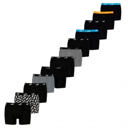 PumaBoxershortsPromo12-packBlackCombo-L