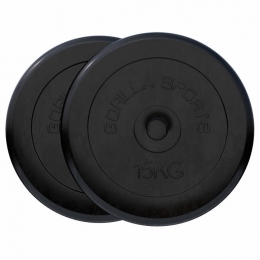 HalterschijvenSet-Bundel-30kg2x15kg-Rubber-30mm-GorillaSports