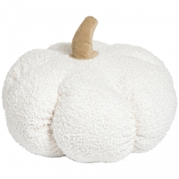 KussenPompoenTeddyWit