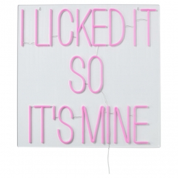 WandlampNeonItsMineRoze