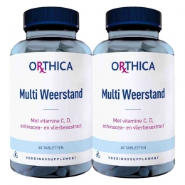 GratisVerzending2xOrthicaMultiWeerstand60tabletten