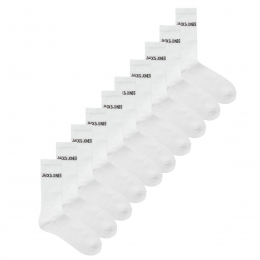 JackJonesSportsokkenHerenJACREGEN10-packWit-Onesize41-46