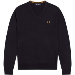 SweaterFredPerryFpClassicVNeckJumper