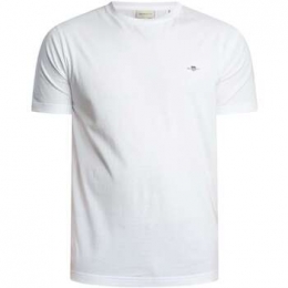 T-shirtKorteMouwGantBedruktArchiefSchildT-shirt