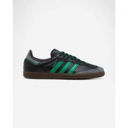 LageSneakersadidasSambaOGBlackGreenWomens