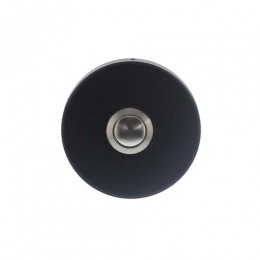 IntersteelDeurbelrondverdekt53x10mm-RVSmatzwart