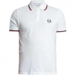 PoloShirtKorteMouwSergioTacchini020GestreepteKraagPoloshirt