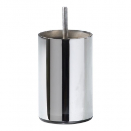 Stalenmeubelpootchroomrond76cmenhoogte12cmM8