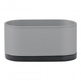 Stalenmeubelpootgrijsovaal6bij3cmenhoogte3cm3x6cm