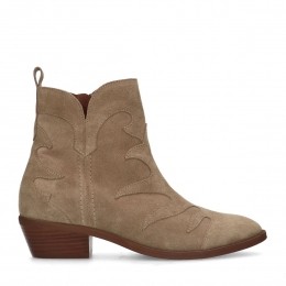 Taupesudecowboylaarzen