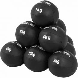 MedicijnBalset55kg-10trainingsBallen-Medicineball-Leer-GorillaSports