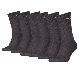 PumaSportsokkenAntraciet6-pack-3538