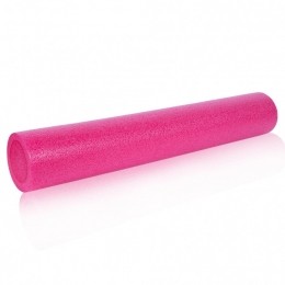 PilatesRol-FasciaRol-FoamRoller-90x15cm-Roze-GorillaSports