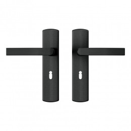 AXAAXACurveklikdeurkrukBlokopschildsleutelgat56mm-aluminiumzwart