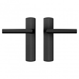 AXAAXACurveklikdeurkrukMilanopblindschild-aluminiumzwart