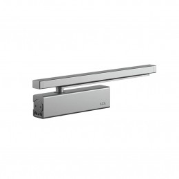 AXAAXA7509deurdrangermetglijarmsluitkracht1-4-aluminiumgrijs