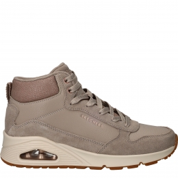 SkechersUnoVeterschoenenDamesBeige