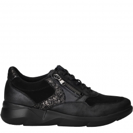 WaldlauferFunkySneakersDamesZwart