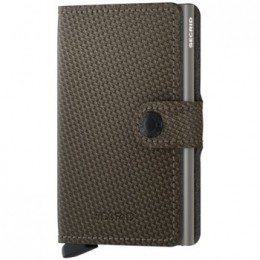PortemonneeSecridMINIWALLETCARBON