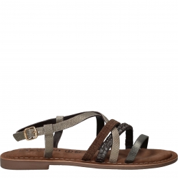 LazamaniSandalenDamesBruin