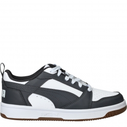 PumaReboundV6LoSneakersJongensGrijs
