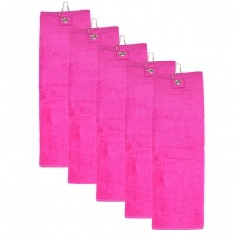 TheOneGolfhanddoek40x50cm450gramMagenta5stuks