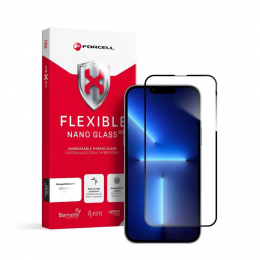 Forcell-FullcoverscreenprotectorgeschiktvoorAppleiPhone13ProMax14Plus-5DTemperedGlass-Transparant