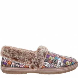 SkechersBobsTooCozyChicCatPantoffelsDamesMulti