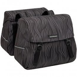 DubbelefietstasJoliDoubleAlmaBlack37L