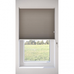 FenstrDubbelPlissLizzyZandLichtdoorlatend