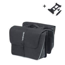 DubbelefietstasForteMIK2035LZwart