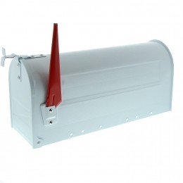 G2G2AmerikaansebrievenbusUSMailbox-aluminiumwit