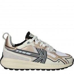 KaotikoDetroitTachSneakersDamesBeige