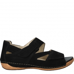 WaldlauferHeliettSandalenDamesZwart