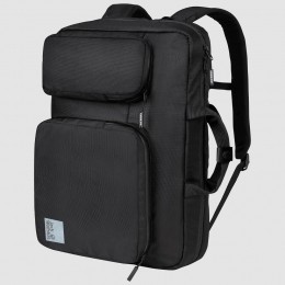 RugzakampSchoudertasNewYork2in1Flipbag20LUltraBlack