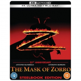 TheMaskofZorro4KUltraHDSteelbookincludesBlu-ray