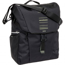 EnkeleFietstasVigoSingle185LZwartGroen