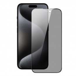 DuxDucis-ScreenprotectorgeschiktvoorAppleiPhone15ProMax-TemperedGlass-Zwart